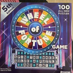 Wheel of Fortune 5th edition game 