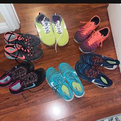 7 Pairs Of Workout Shoes 7.5 