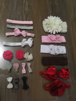 Baby Girl Bows & Headbands