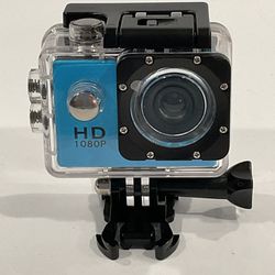 Waterproof Camera HD 1080P Sport Action DV Camera With a New Battery
