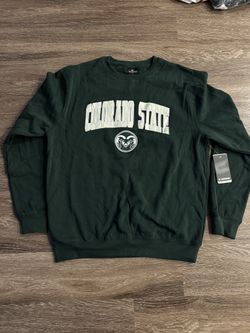 Men's Colosseum NCAA Colorado State CrewNeck Sweater 