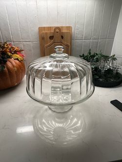 Glass Cake Holder