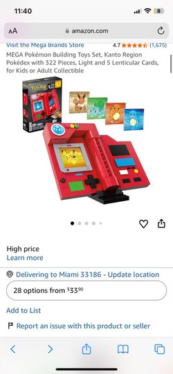 Pokémon mega clbuilding set with cards