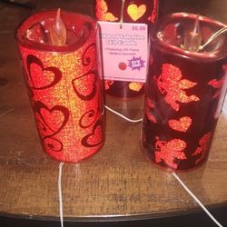 Valentines Candles 