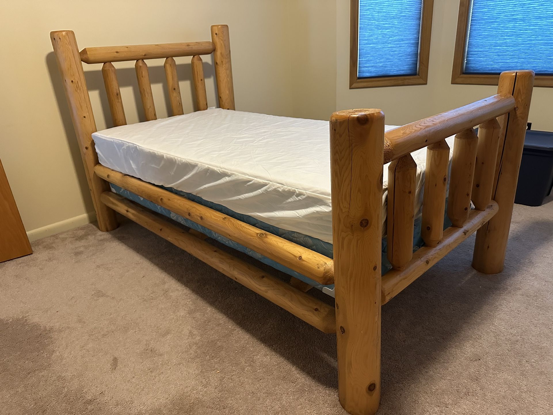 Twin Size Bed Mattress Included