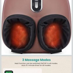 Nekteck Shiatsu Foot Massager Machine with Heat. 2026