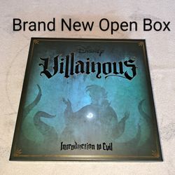 Brand New Open Box Disney Villainous Introduction To Evil Board Game (Is Complete Nothing Missing)