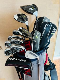 Mizuno JPX Golf Set Irons 4-PW With Taylormade M1 Driver