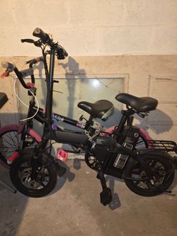Electric foldable bike