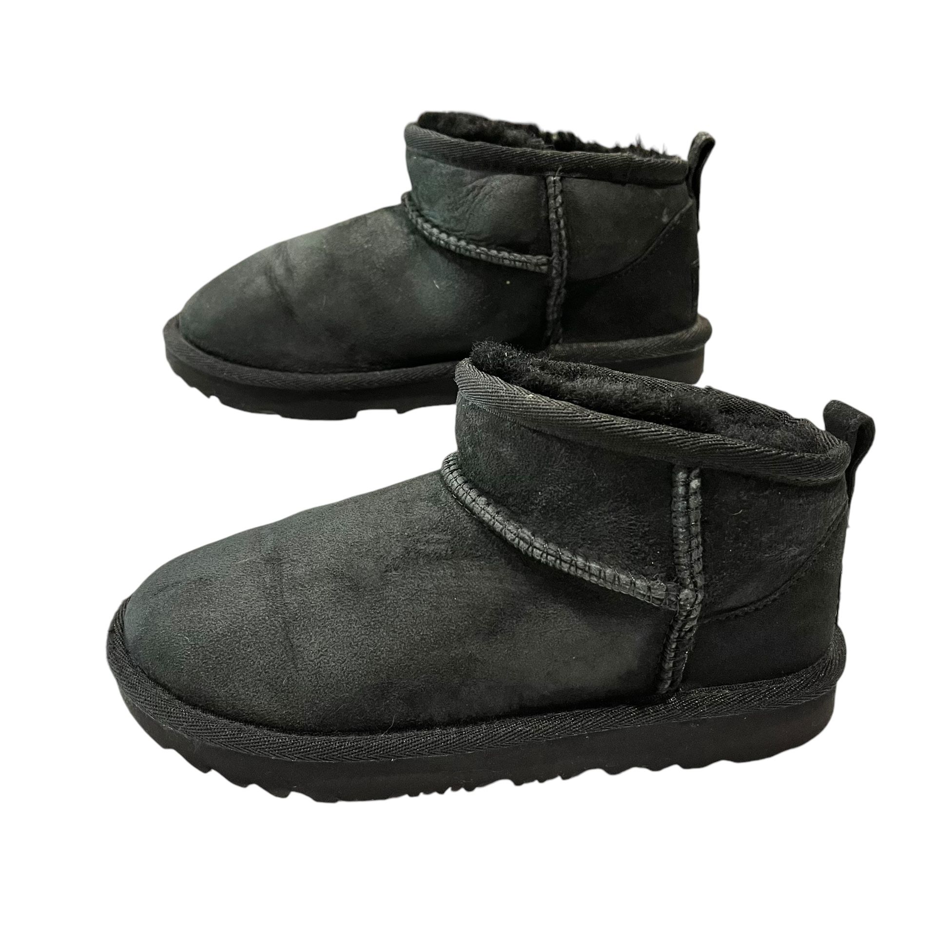 Kids Size 13 UGG Winter Boots Black