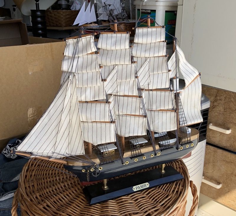 Four Handmade Famous Clipper Ships!