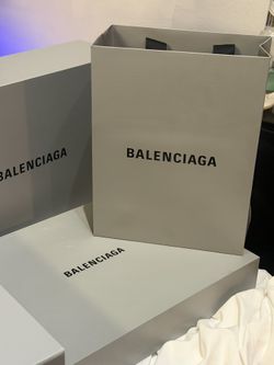 Balenciaga Box + Shopping Bag Set (Authentic Packaging) – Must Sell Today