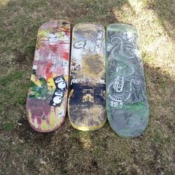 Skateboards,AS IS, No Truck's 