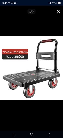 Flatbed Platform Cart Hand Truck