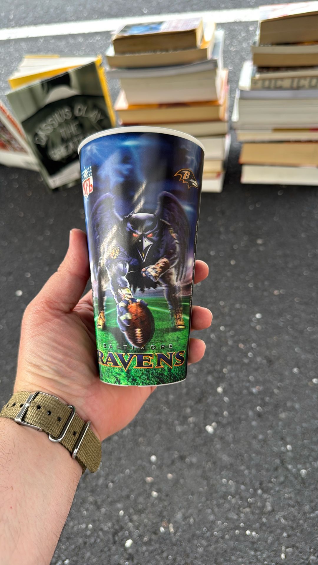 Baltimore Ravens Holographic Cup