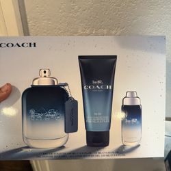 Coach For Men Blue 3pc Gift Set