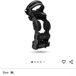 New OsteoAlign Hinged Knee Brace Support For ACL, MCL, Meniscus SZ XL