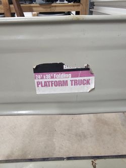 Heavy Duty Foldable Flat Bed Cart