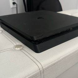 PS4 SLIM For Sale With 2 Original Controllers