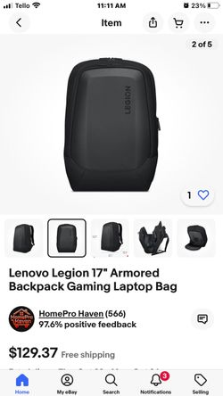 LENOVO LEGION GAMING LAPTOP BAG PACK