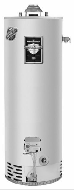 New Bradford White 40gal,  gas, hot water tank (short)