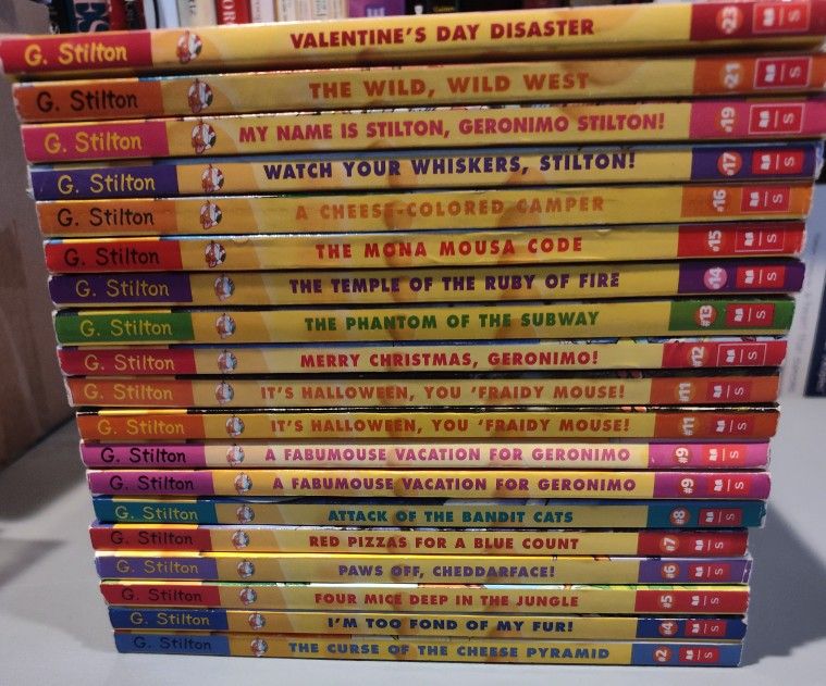 Geranimo Stilton Softback Books 7-10 yrs