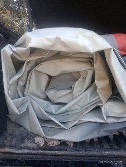 21 by 17 foot vinyl tarp/cover