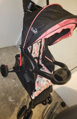Kolcraft Coral Sport Lightweight Stroller Coral