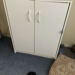 White Small Cabinet