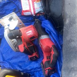 Milwaukee Sawzall And Circular Saw 