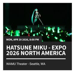 Hatsune Miku Consort Tickets 