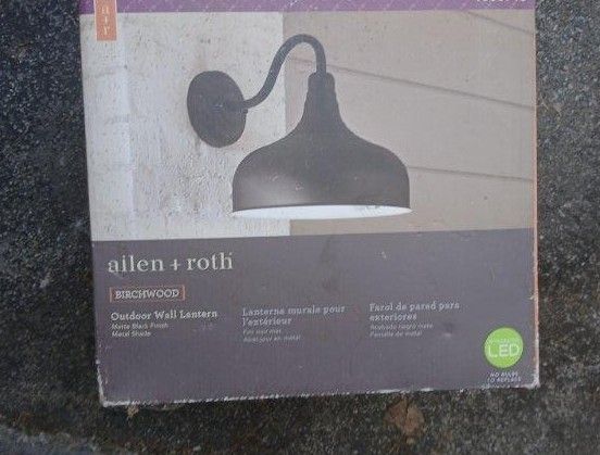 Brand New Outside light 12in.