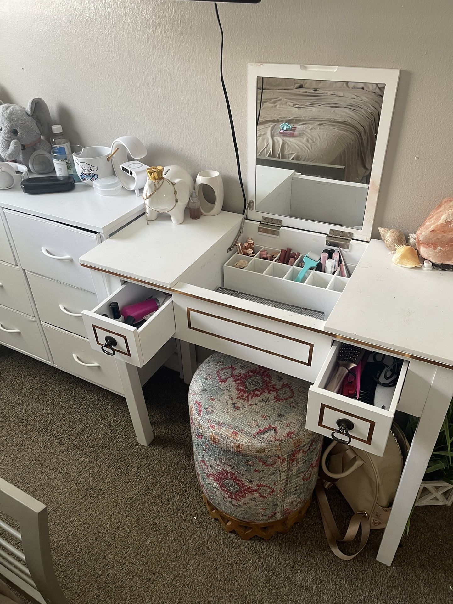Vanity And Desk