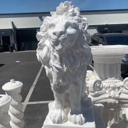 White Lion Statue