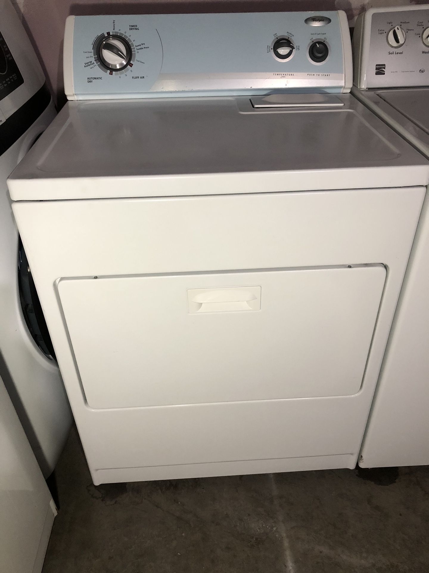 Whirlpool electric dryer //Secadora Electrica Whirlpool