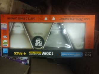 Lightbulbs Reflector 120W ~ 4 Pack
