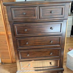 Real wood dresser