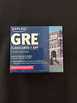 GRE Flash cards