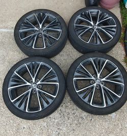 Toyota Prius 2023 2024 Wheel Rims 19"×6.5" Machined Carhoral In Excellent Condition Goes With Tires!