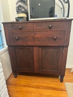 FREE Antique Hutch MUST PICK UP TODAY
