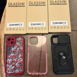 iPhone Case And Screen Protector Set