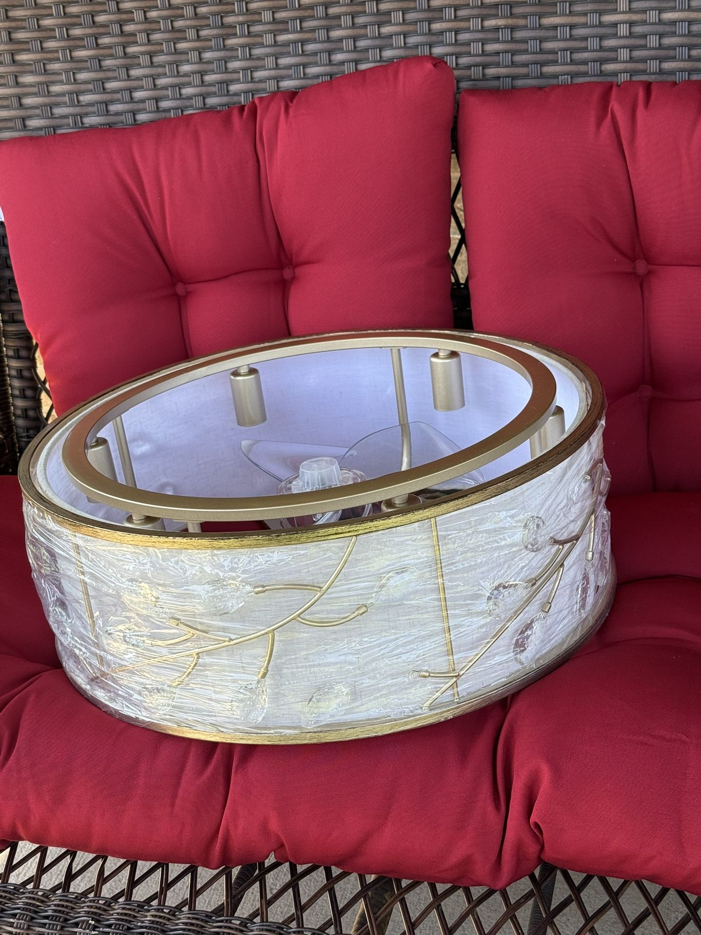 Decorative Ceiling Light Fixture With Led Lights