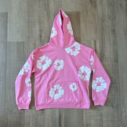 Denim Tears Pink Hoodie