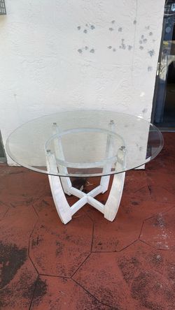 Patio 48” Glass Table