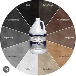 Concrete Stain 20 Colors To Choose From