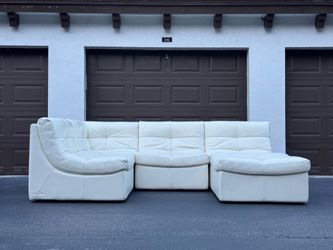 🛋️ Couch/Sofa Sectional - Z Gallerie - Ivory - Delivery Available 🚛