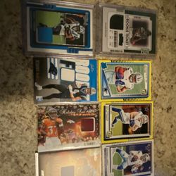 Patch And Rookie Cards All Pristine Condition