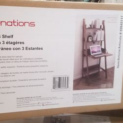 Ladder Style Desk w/Shelf