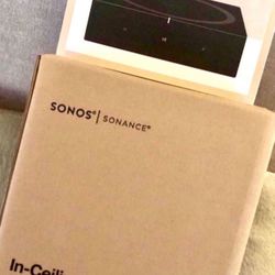 Sonos In Ceiling Speakers Set With Amp Brand New Sealed