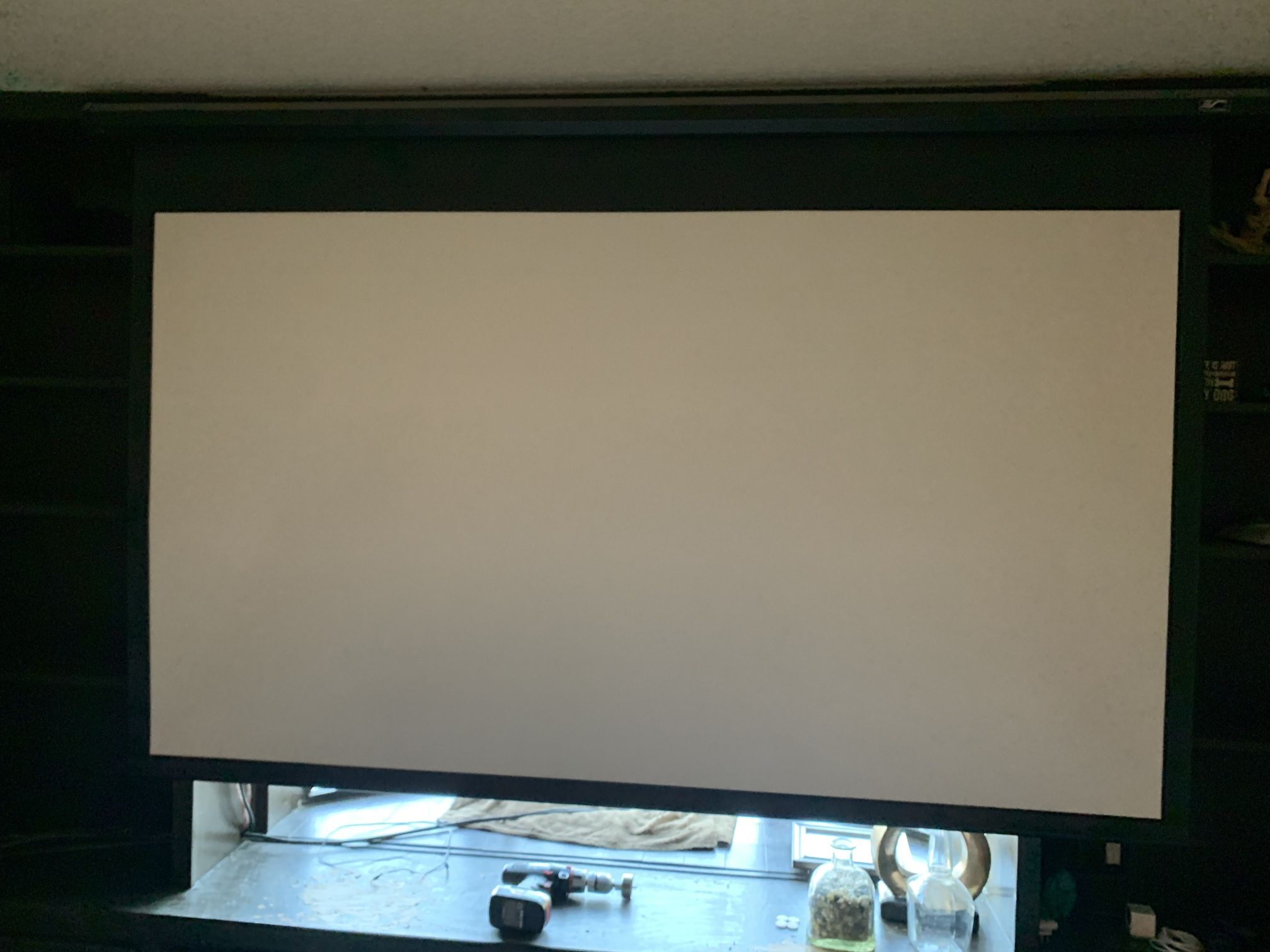 Elite Screens 100” Home Theater Electric Motorized Projector Screen